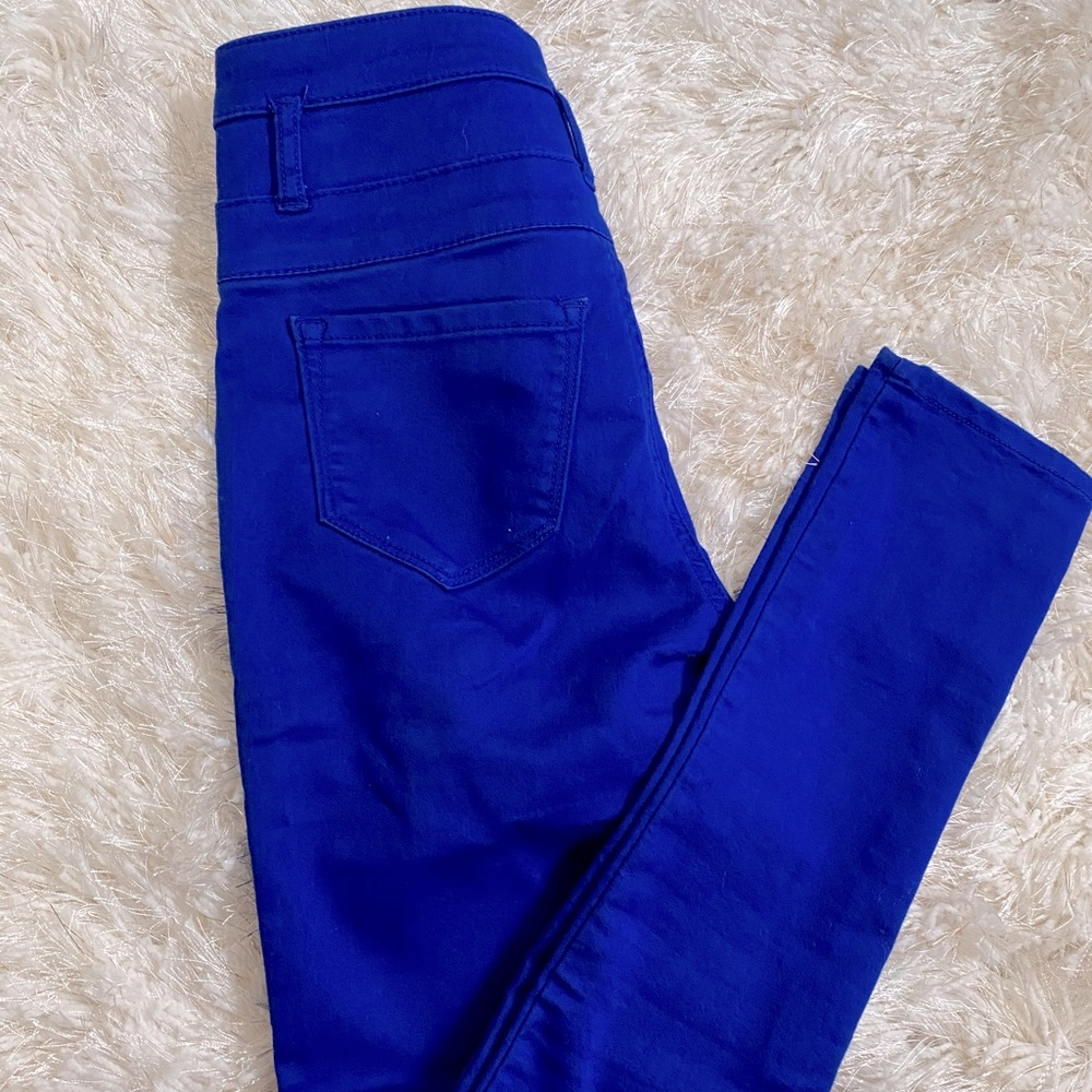 Refuge High Waisted Skinny Blue Jeans size 0